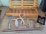 Sportcraft Horseshoe Set w/ Carrying Case