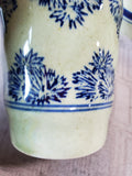 Set of 4 Asian Inspired Ceramic Tea Mugs