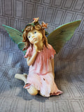 Resin Fairy Girl Statue (A)