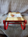 Pier 1 Wooden Sleigh Serving Board UNUSED