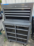 Craftsman Chest on Chest Rolling Tool Cabinet w/Assorted Tools (B)***HEAVY ITEM***READ DETAILS ON PICK UP POLICY***