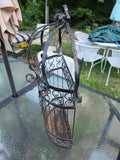 Vintage Gothic Style Wrought Iron Bird Cage