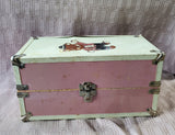 Lot of Doll Clothes with Storage Chest