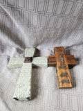 Pair of Wall Hanging Crosses