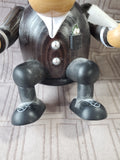 (C) Erzgebirgische Volkunst Shelf Sitting Groom Smoker
