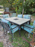 7-Piece Hampton Bay Bronze Tone Patio Dining Set w/Cushions