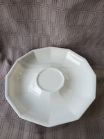 Pfaltzgraff Heritage White Chip-N-Dip Platter MISSING BOWL