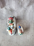Department 56 Dickens' Village "Gingerbread Vendor" 2 Piece Figurine Set