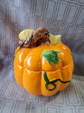 Royal Norfolk Ceramic Pumpkin Jar