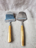 Pair of Cheese Slicer, Cutter, and Servers