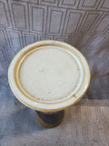 Glazed Pillar Candle Holder