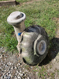 Two Piece Cement Bird Bath *Read Description*