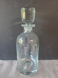 Heavy Clear Glass Decanter