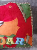 Dinosaur "Roar!" Throw Pillow