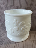 Milk Glass Planter