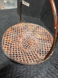 Bronze Tone Metal Basket