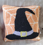 Lot of 3 Miniature Halloween Throw Pillows