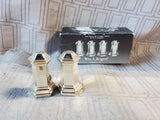 Pair of Wm.A.Rogers Silverplate Salt and Pepper Shakers