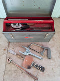 Craftsman Metal Tool Box w/Some Tools