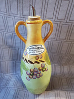 Clay Art Grape Oil Decanter