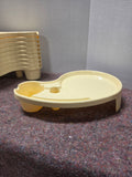 Buffet Genius Plastic Plates, 10-Piece Set