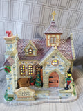 Coventry Cove "St. Joseph's Chapel" Lighted House WORKS (D)