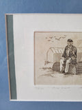 Signed and Numbered "Old Salt" Print by Bob Hazlett