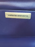 Valerie Stevens Blue Evening Bag