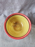Signed Gail Pittman Pottery Soup Bowl
