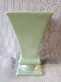 Haeger Pottery Green Pedestal Vase