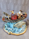 Maruri Limited Edition Santa's World Travels Collection "Rapid Delivery" Figurine