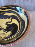 Colonial Williamsburg Restoration Red Slipware Pottery Dish
