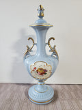 St. Regis Blue Double Handled Vase