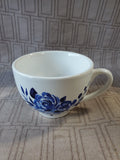 Teleflora Gift Blue Floral Teacup and Saucer Set