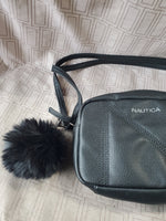 Nautica Black Crossbody Bag with Card Wallet
