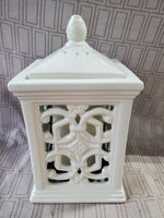 White Ceramic Lantern