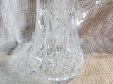 Heavy Clear Glass Pitcher