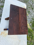 Small Wooden Side Table/ Bench