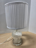 Small Glass and Lucite Lamp