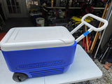 Blue Igloo Wheelie Cooler