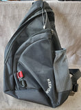 Black Single Strap Sling Backpack
