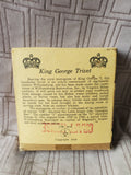 Virginia Metalcrafters Colonial Williamsburg Small Brass King George Trivet