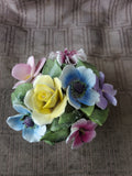 Crown Staffordshire Fine Bone Chine Floral Arrangement