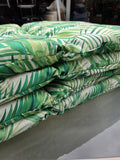 Four Floral Pattern Outdoor Seat Cushions