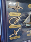 Marine Knots Shadow Box 3D Artwork