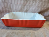 Cerutil Stoneware Red Baking Dish