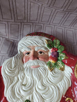 Fitz and Floyd Santa Canape Plate