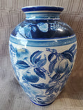 Blue and White Ceramic Vase (A)