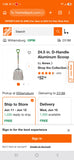 Ames Large Aluminum Shovel