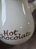 Ceramic Hot Chocolate Pot